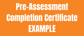Pre Assessment